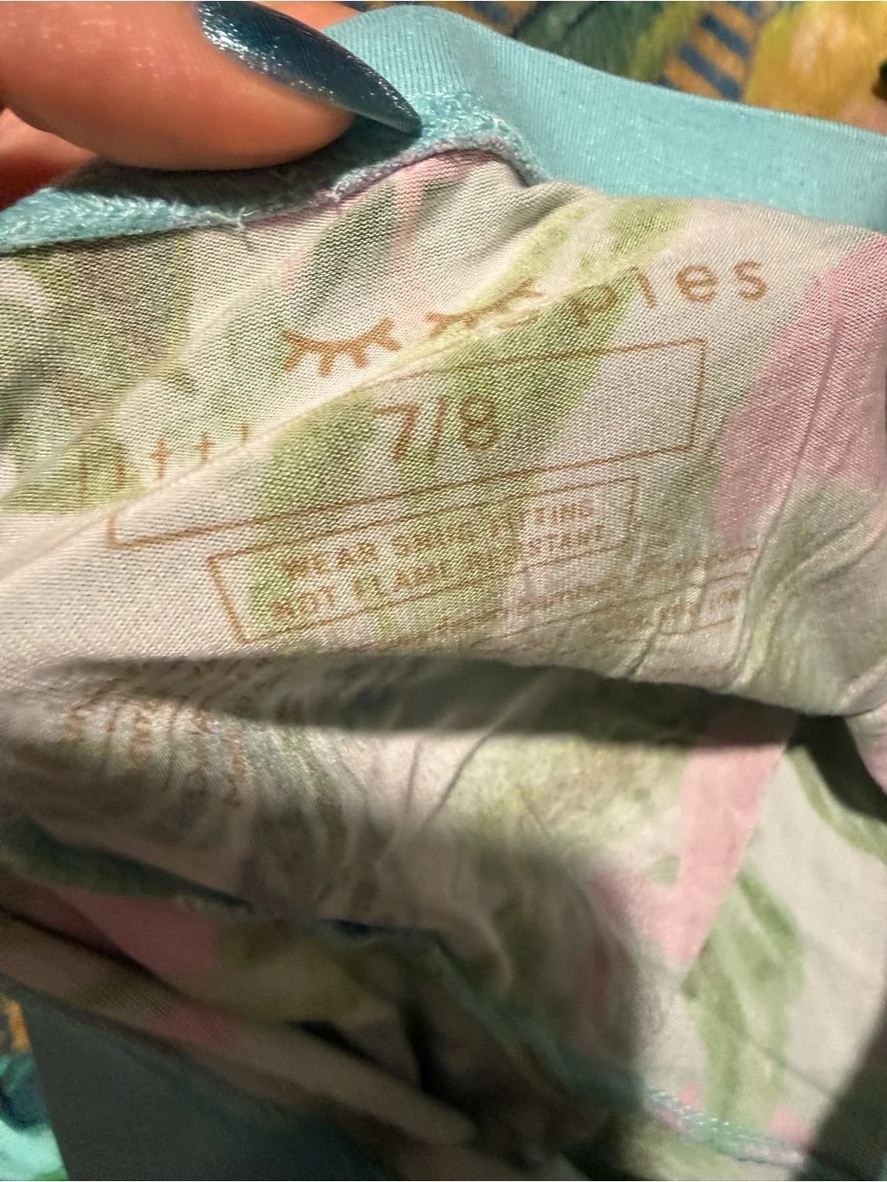 Little Sleepies Mint Green Flamingo Pajama Set